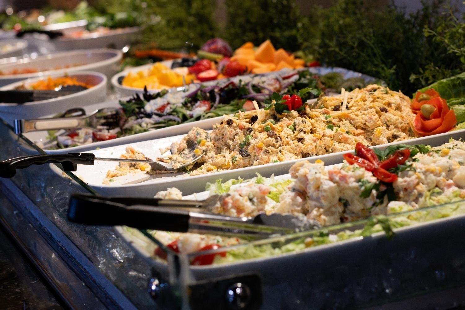 Buffet at La Braza Mineira